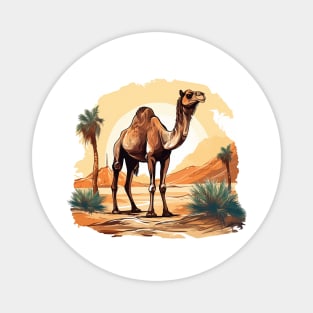 Desert Camel Magnet